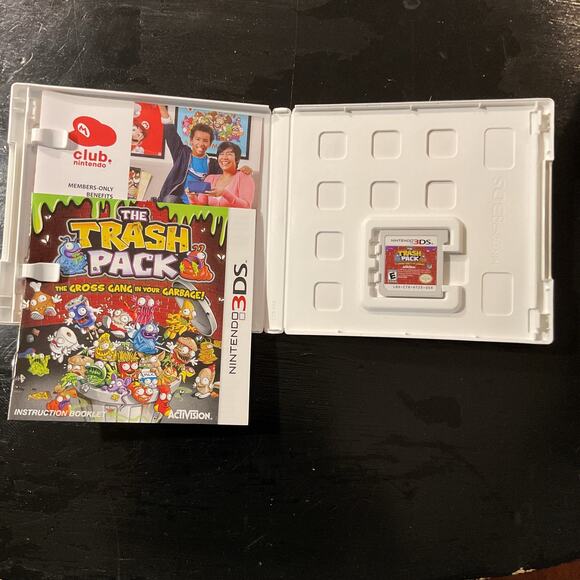 Nintendo 3DS The Trash Pack (2012) CIB Tested - Picture 2 of 5